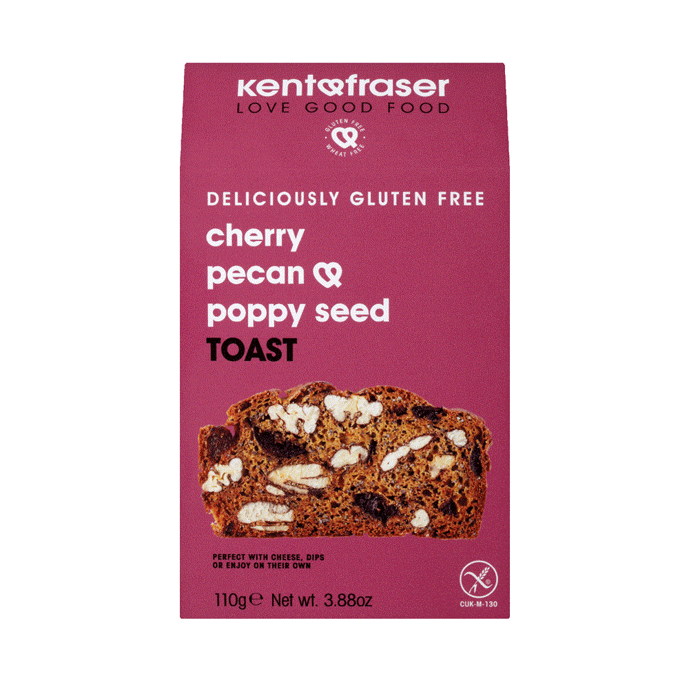 Cherry Pecan & Poppy Seed Toast 110g